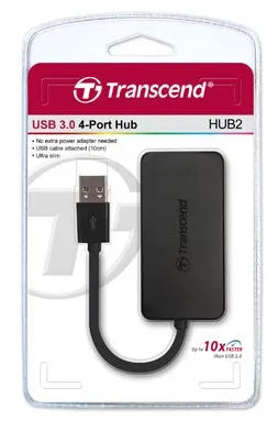 TRANSCEND 4 PORT USB3.0 HUB - TechDriven Technologies