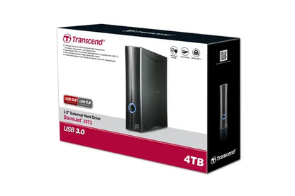 TRANSCEND STOREJET 4TB 3.5'' USB3.0 HDD - TechDriven Technologies