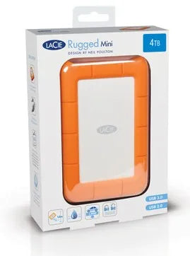 Seagate LaCie Rugged Mini; 4TB; USB 3.0; 2.5'' - TechDriven Technologies