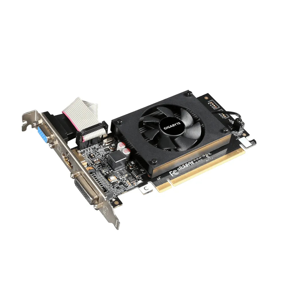 GIGABYTE nVidia GeForce® GT 710 2GB GDDR3 VGA/DVI-DI/HDMI. - TechDriven Technologies