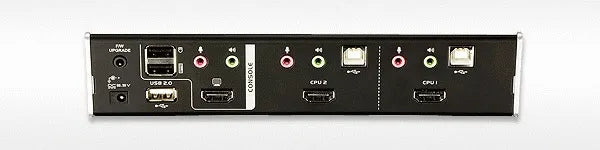 ATEN 2-port USB HDMI KVMP Switch/W/(US/EU/OUT) ADP. ATEN - TechDriven Technologies