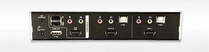 ATEN 2-port USB HDMI KVMP Switch/W/(US/EU/OUT) ADP. ATEN - TechDriven Technologies