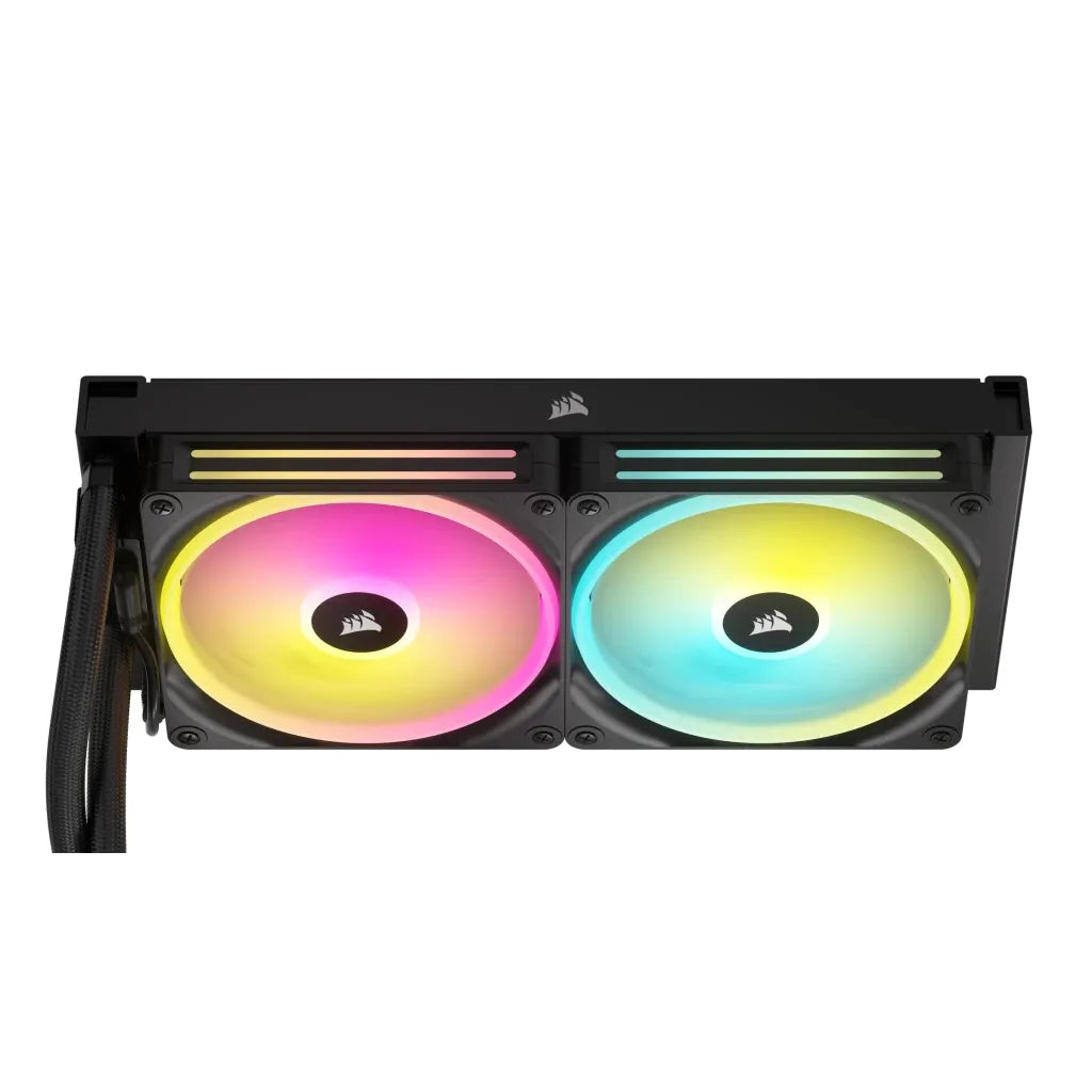 CORSAIR iCUE LINK H115i RGB Liquid CPU Cooler - QX140 RGB Fans - 280mm Radiator - Fits Intel® LGA 1700; AMD® AM5 - Hub included - TechDriven Technologies