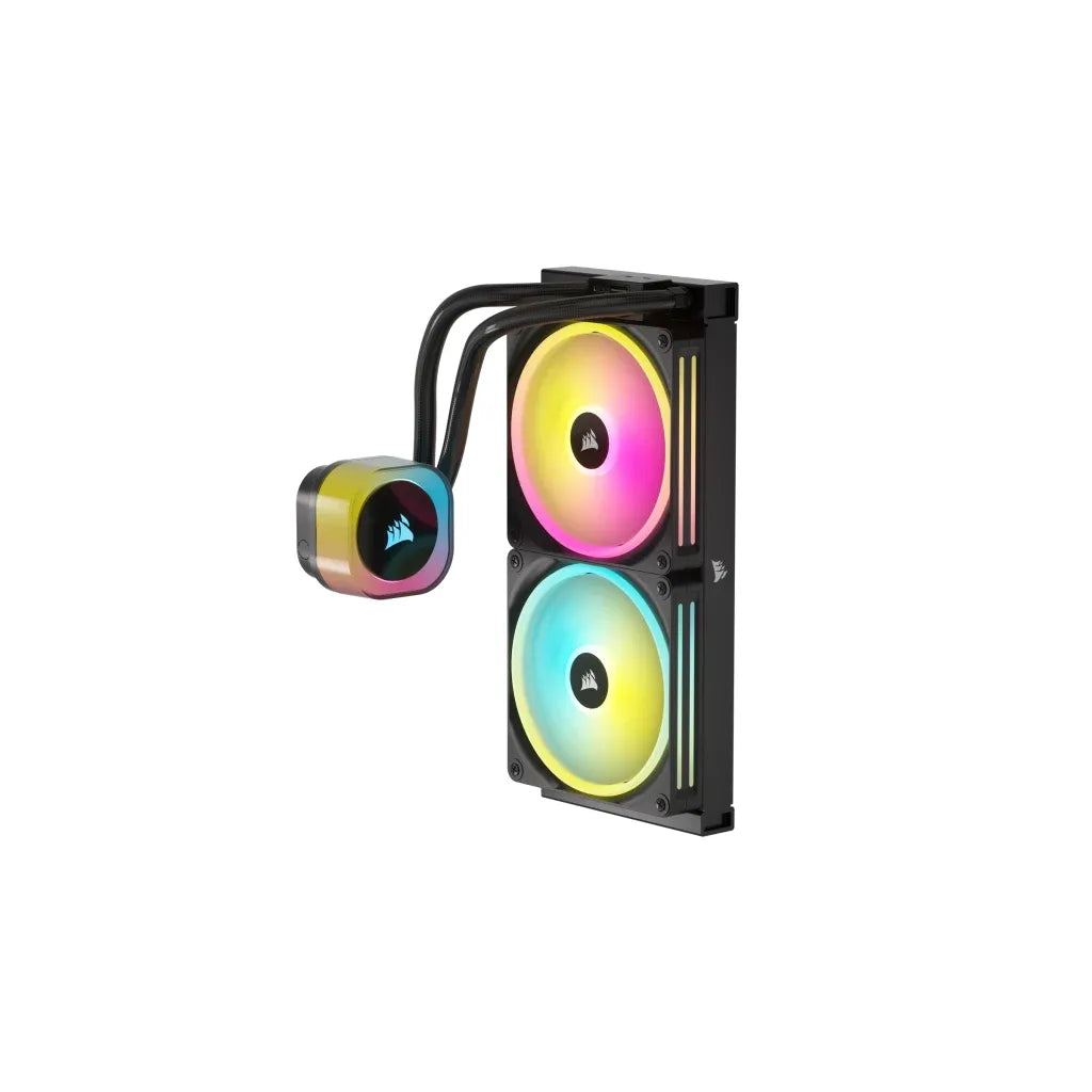 CORSAIR iCUE LINK H115i RGB Liquid CPU Cooler - QX140 RGB Fans - 280mm Radiator - Fits Intel® LGA 1700; AMD® AM5 - Hub included - TechDriven Technologies