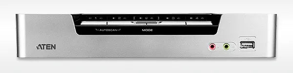 ATEN 4-port USB HDMI KVMP Switch/W/(US/EU/OUT) ADP. ATEN