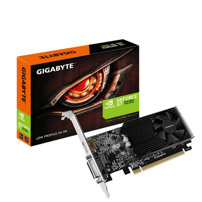 GIGABYTE NVIDIA GT 1030 2048 MB GDDR4 PCI-EXPRESS GRAPHICS CARD