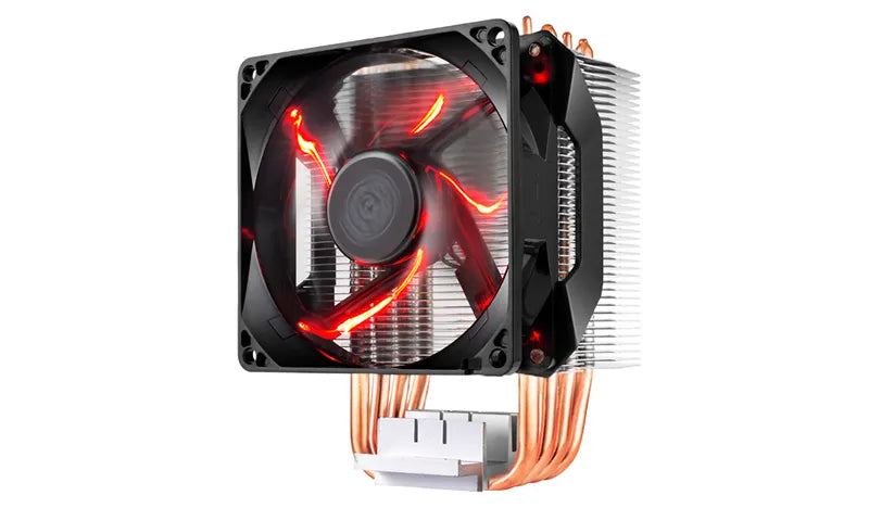 CM Cooler H410 Compact Air Tower; 92mm Red LED Fan; 4 Heat Pipes. - TechDriven Technologies