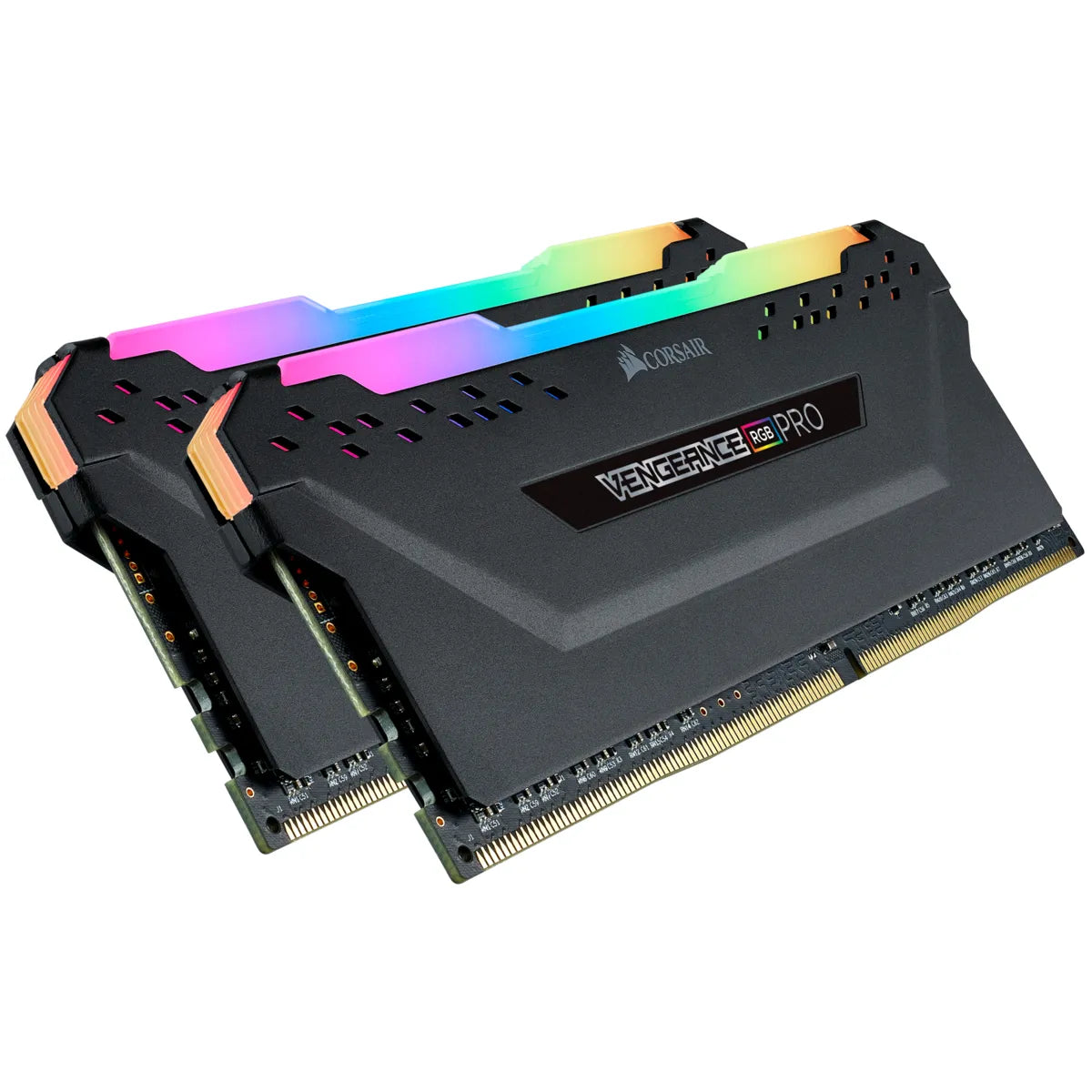 Corsair VENGEANCE® RGB PRO 16GB (2 x 8GB) DDR4 DRAM 3600MHz C18 Memory Kit; 18-22-22-42; 1.35V; Black. - TechDriven Technologies