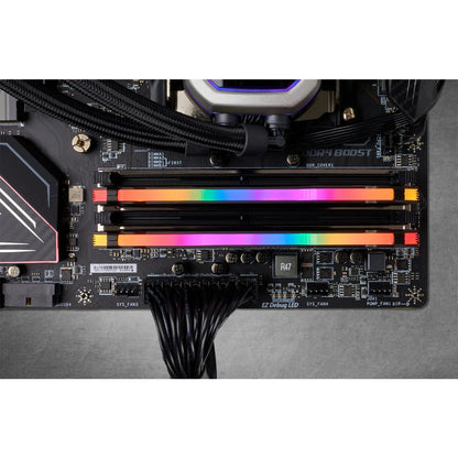 Corsair VENGEANCE® RGB PRO 16GB (2 x 8GB) DDR4 DRAM 3600MHz C18 Memory Kit; 18-22-22-42; 1.35V; Black. - TechDriven Technologies