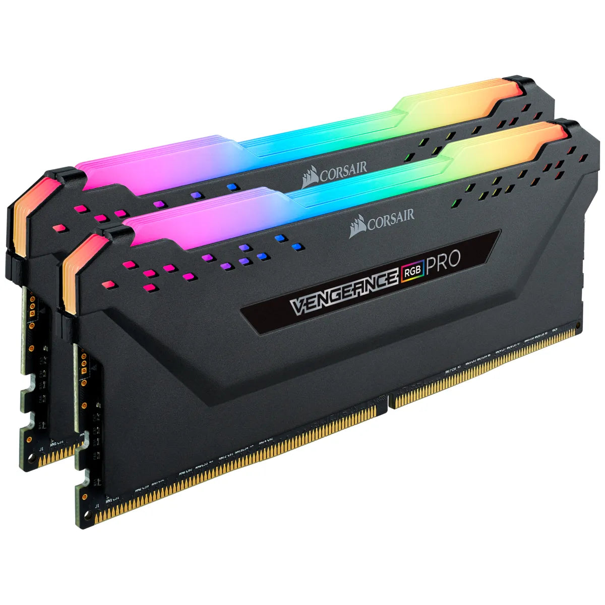 Corsair VENGEANCE® RGB PRO 16GB (2 x 8GB) DDR4 DRAM 3600MHz C18 Memory Kit; 18-22-22-42; 1.35V; Black. - TechDriven Technologies