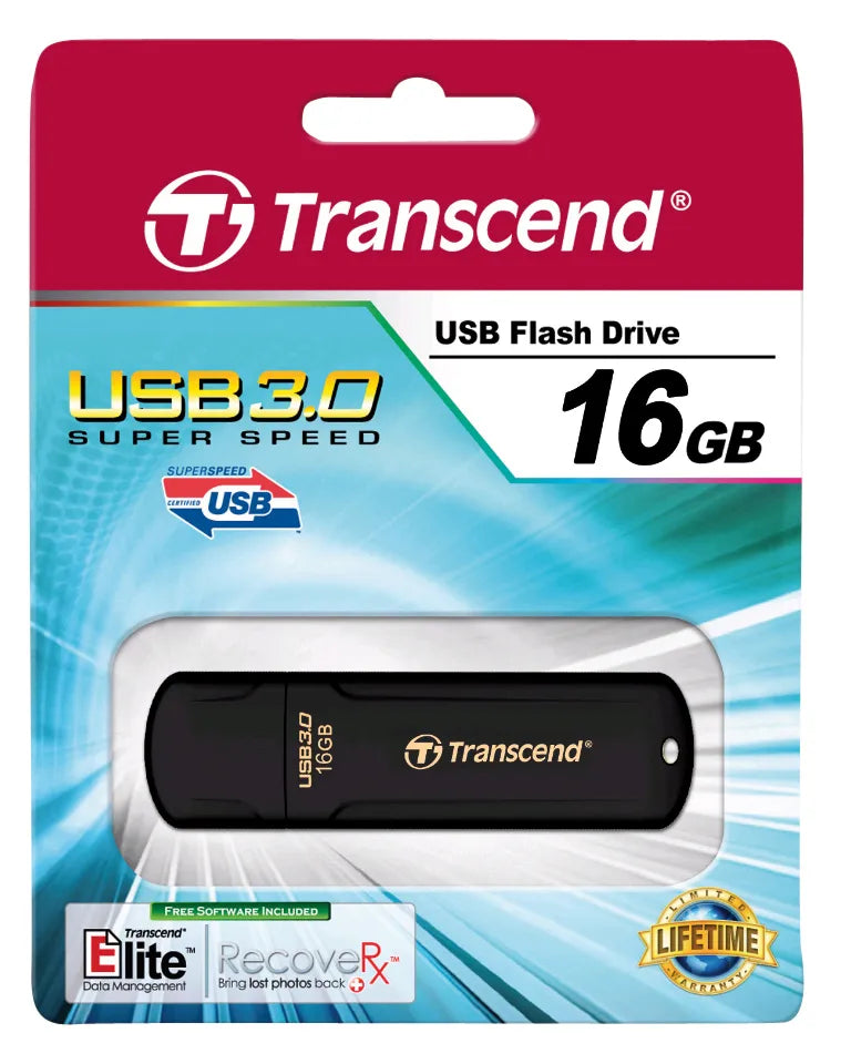 TRANSCEND 16GB USB3.1 JETFLASH 700 - TechDriven Technologies