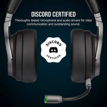 CORSAIR VIRTUOSO RGB WIRELESS SE High-Fidelity Gaming Headset; 7.1; Gunmetal - TechDriven Technologies