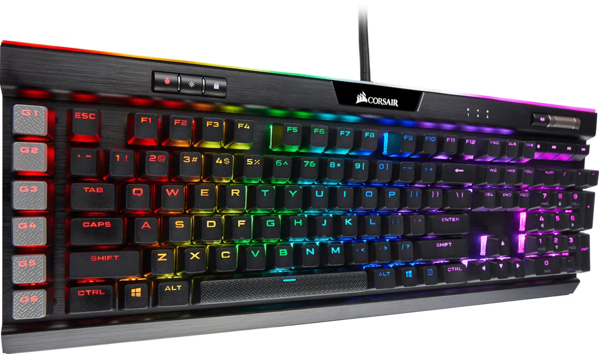 Corsair K95 RGB PLATINUM XT Mechanical Gaming Keyboard — CHERRY® MX Blue. - TechDriven Technologies