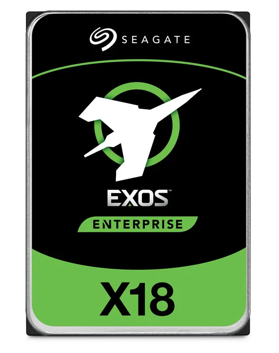 Seagate Exos X18 18TB HDD; 3.5''; 6GB/s SAS 512e/4Kn; RPM 7200