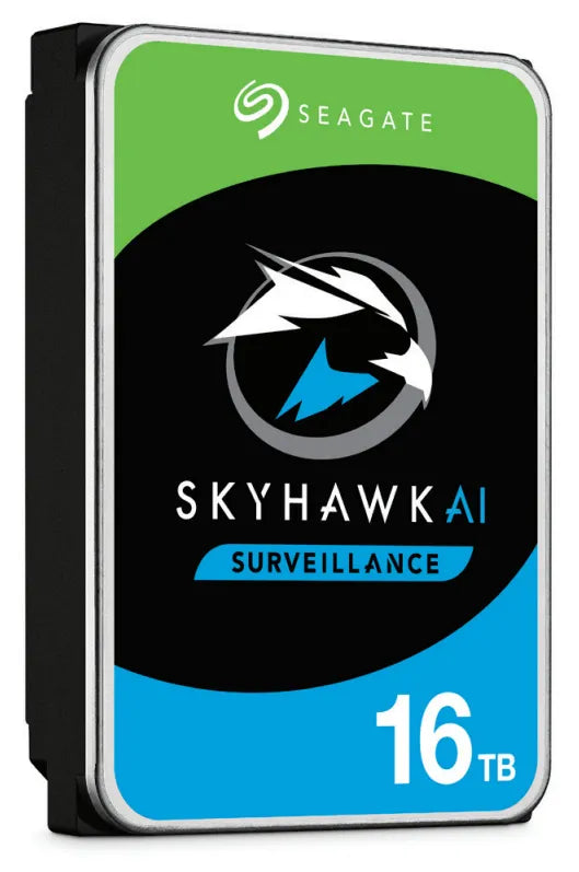 Seagate Skyhawk AI 16TB 3.5'' HDD Surveillance Drives; SATA 6GB/s Interface; 256MB Cache; RPM: 7200;512e - TechDriven Technologies