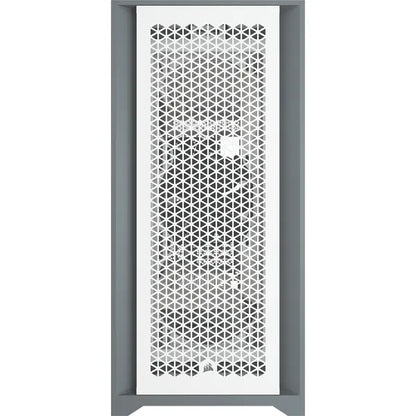 5000D Airflow Tempered Glass Mid-Tower; White - 4x3.5''; 2x2.5''; Up to 360mm Liquid Coolers - ATX Chassis - TechDriven Technologies