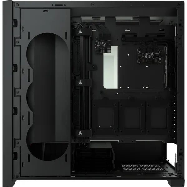 iCUE 5000X RGB Tempered Glass Mid-Tower; Black