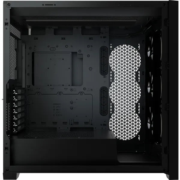 iCUE 5000X RGB Tempered Glass Mid-Tower; Black