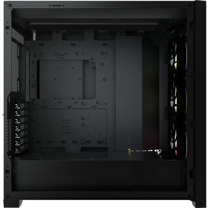 iCUE 5000X RGB Tempered Glass Mid-Tower; Black