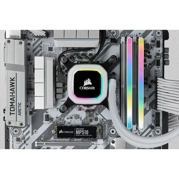 Corsair VENGEANCE® RGB PRO SL 32GB (2 x 16GB) DDR4 DRAM 3600MHz C18 Memory Kit; 18-22-22-42; 1.35; White - TechDriven Technologies