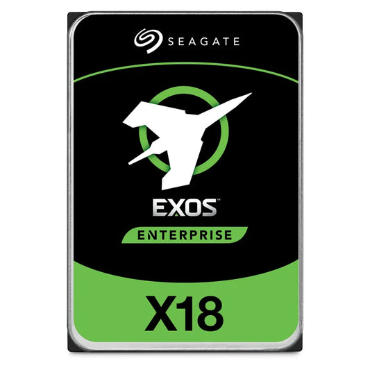 Seagate Exos X18 ST12000NM001J 12TB HDD; 3.5''; 6GB/s SATA SED Model Fast Format 4Kn/512e; RPM 7200; 5 Year Limited Warranty - TechDriven Technologies