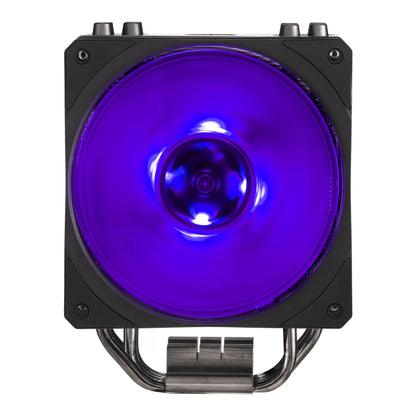 CM Cooler Hyper 212 RGB Black Edition Air Tower; 120mm RGB Fan; Included RGB Controller; Upgradable to Dual Fan - TechDriven Technologies