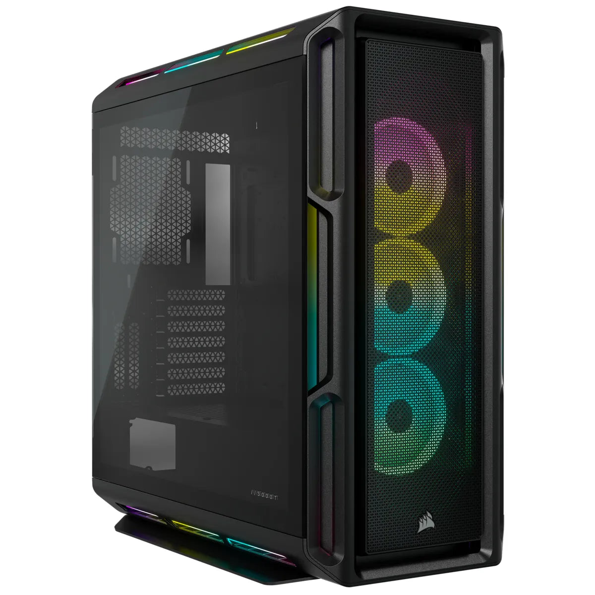 iCUE 5000T Tempered Glass Mid-Tower; Black - TechDriven Technologies