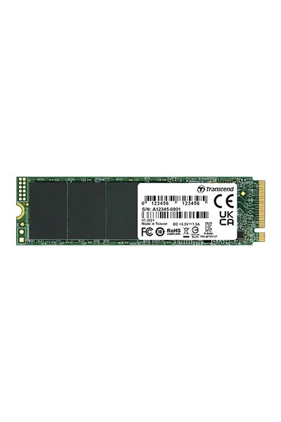 TRANSCEND 500GB MTE110Q PCI-E GEN 3x4 M.2 2280 SSD QLC - 1900 MB/s Read 900 MB/s Write - 150 TBW - TechDriven Technologies