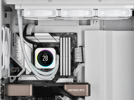 CORSAIR AF ELITE Series; AF140 ELITE WHITE; 140mm Fluid Dynamic Fan with AirGuide; Single Pack. - TechDriven Technologies