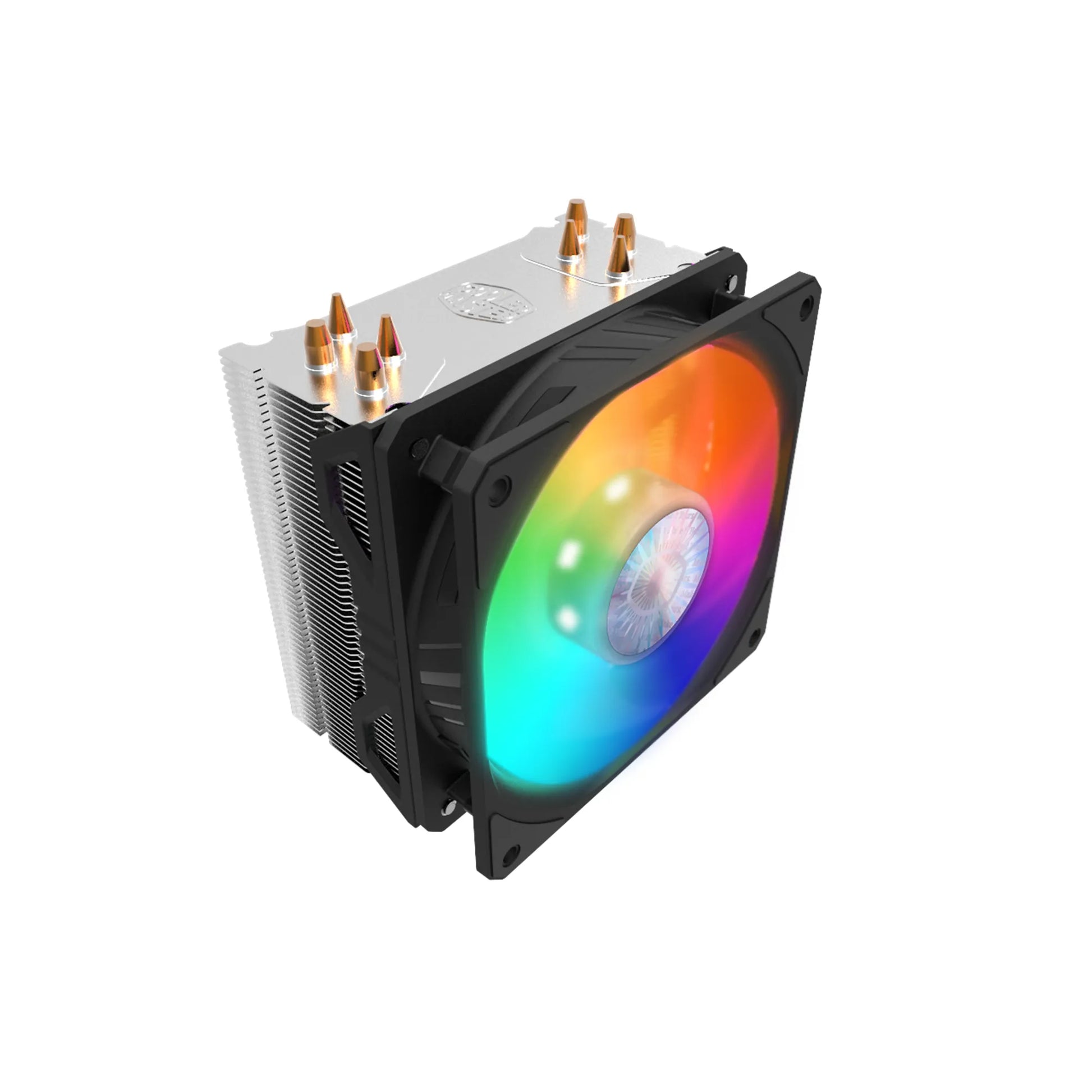 CM Cooler Hyper 212 Spectrum Tower; 120mm RGB Fan; Included RGB Controller; Upgradable to Dual Fan; 4 Heat Pipes. - TechDriven Technologies