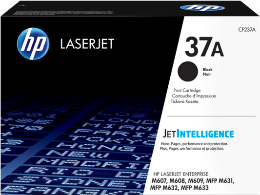 HP 37A Black Original LaserJet Toner - TechDriven Technologies