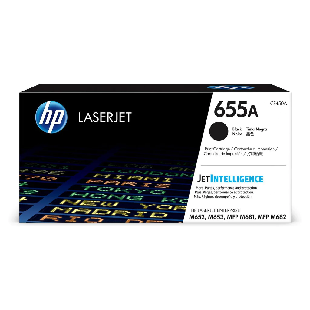 HP 655A Black Original LaserJet Toner - TechDriven Technologies