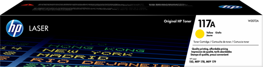 HP #117A Yellow Original Laser Toner Cartridge - TechDriven Technologies