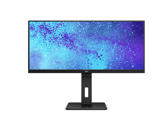 AOC Monitor; 2560 x 1080; 21:9; Ultra Wide; HDR; HDMI; Display Port; Height Adjust; Tilt; Swivel; HAS; 3 Year Warranty - TechDriven Technologies