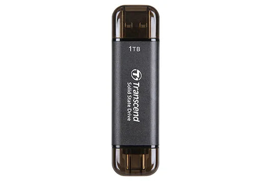 TRANSCEND 256GB ESD310C USB3.2 TYPE C AND A OTG COMPACT PORTABLE SSD - TechDriven Technologies