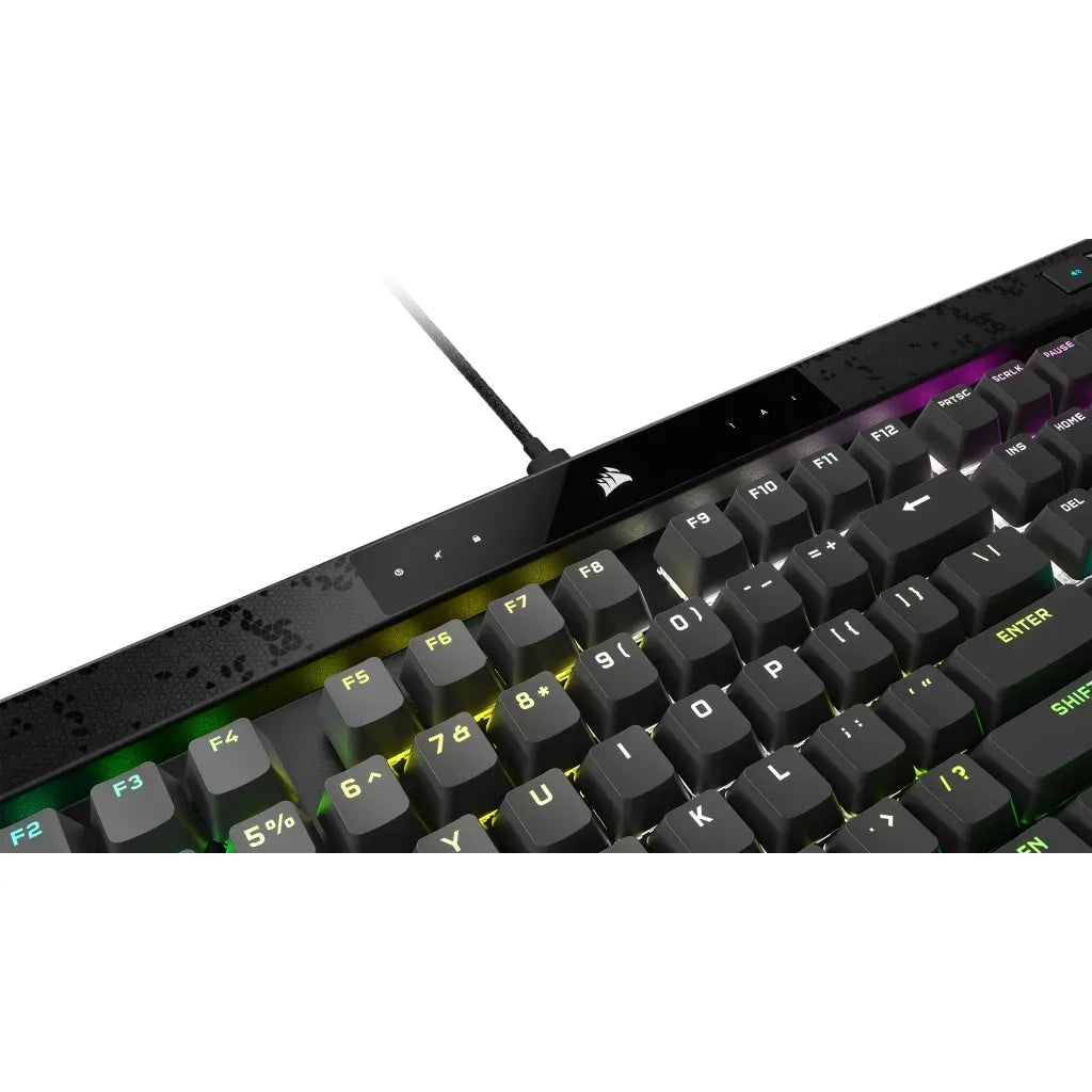 CORSAIR K70 MAX RGB Magnetic-Mechanical Gaming Keyboard; Adjustable CORSAIR MGX Switches; Steel Gray - TechDriven Technologies