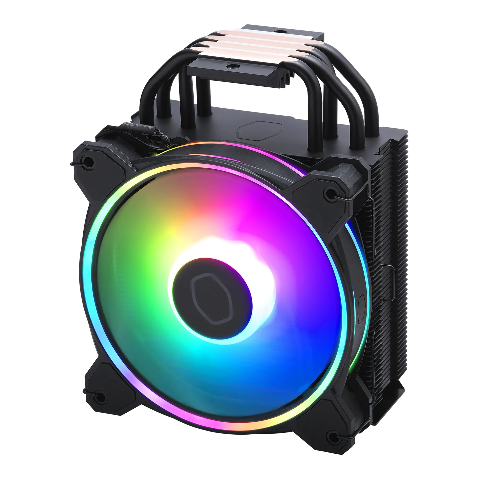 CM Cooler 212 HALOBlack Edition Air Tower; 120mm RGB Fan; Included RGB Controller; 1700 compatible - TechDriven Technologies