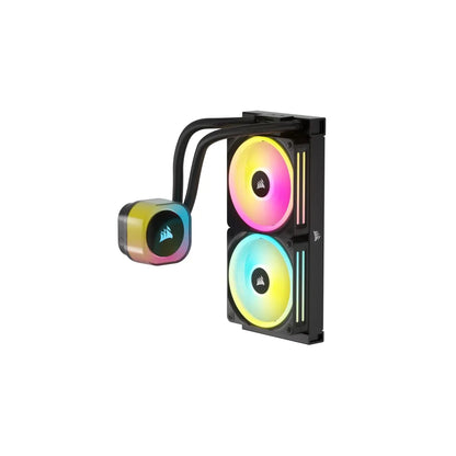 CORSAIR iCUE LINK H100i RGB Liquid CPU Cooler - QX120 RGB Fans - 240mm Radiator - Fits Intel® LGA 1700; AMD® AM5 - Hub Included - TechDriven Technologies