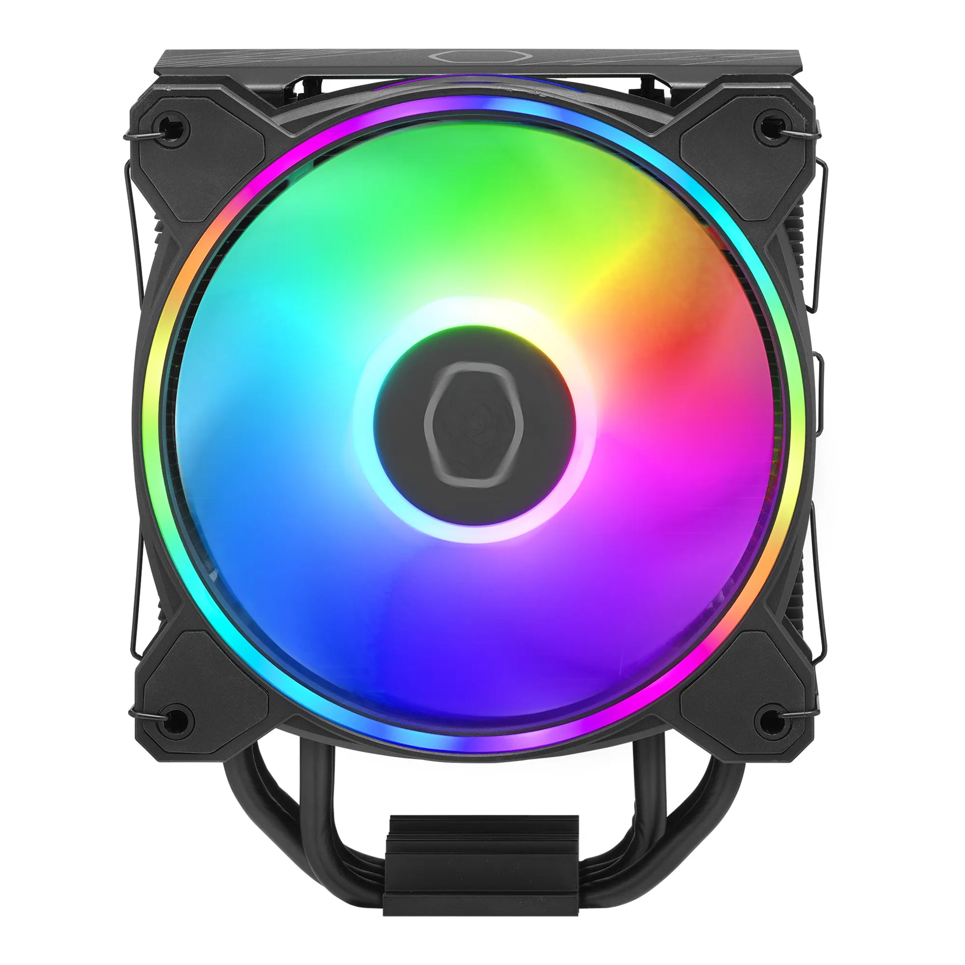 CM Cooler 212 HALOBlack Edition Air Tower; 120mm RGB Fan; Included RGB Controller; 1700 compatible - TechDriven Technologies