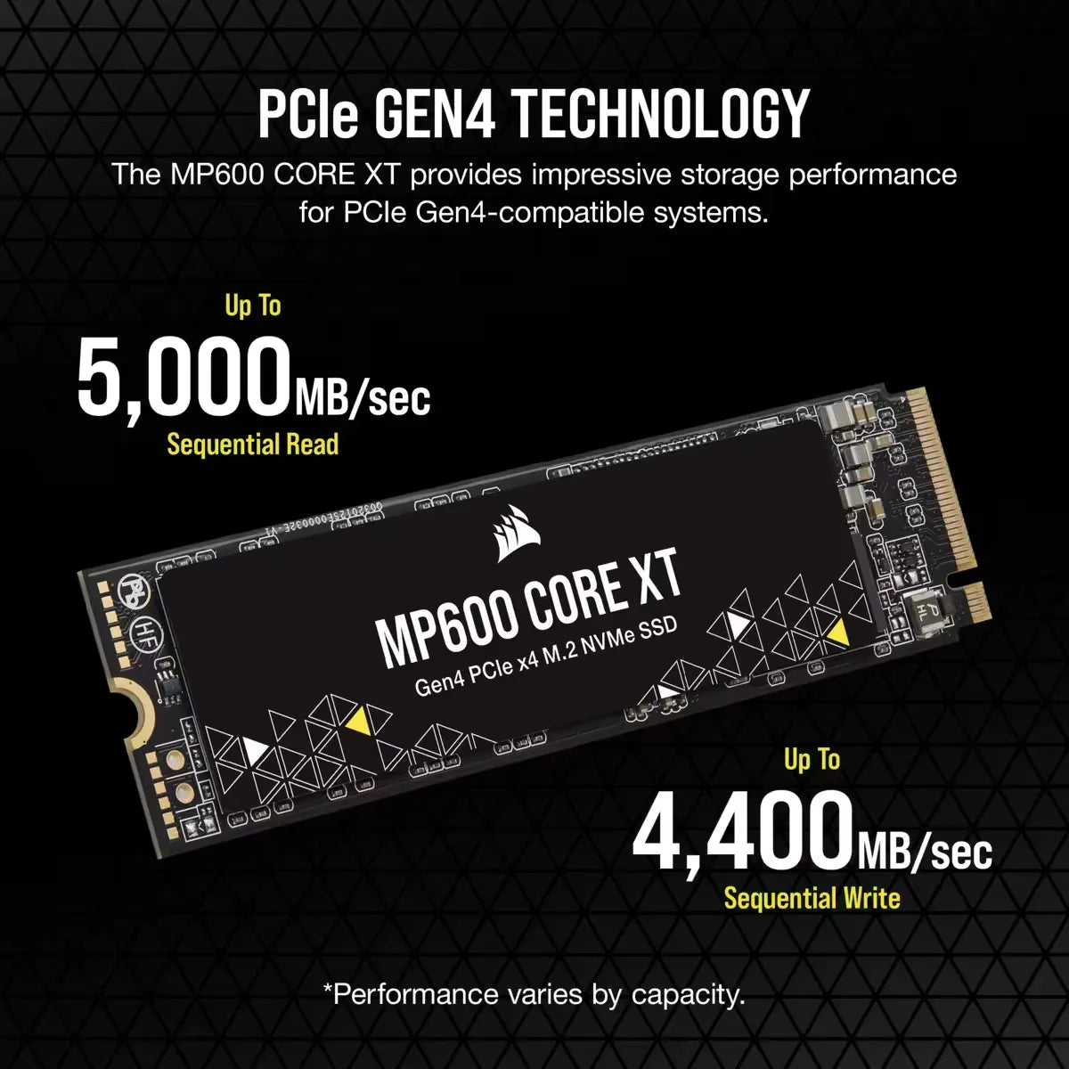 Corsair MP600 CORE XT 1TB NVMe PCIe M.2 SSD