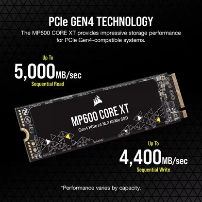 Corsair MP600 CORE XT 1TB NVMe PCIe M.2 SSD