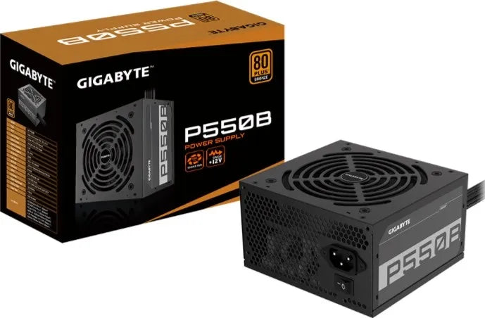 Gigabyte P550B Bronze Certified 550W PSU - 3 Year Warranty - TechDriven Technologies