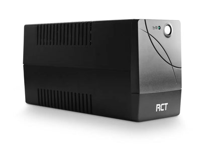 RCT 650VA LINE-INTERACTIVE UPS 360W with SA WALL SOCKET - 1 X TYPE M 2 X TYPE N. - BATTERY 6 MONTH WARRANTY ONLY! - TechDriven Technologies