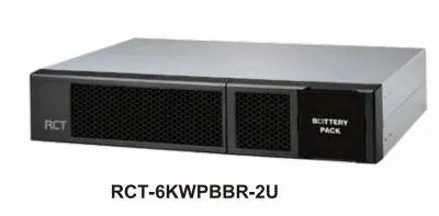 EXTENDED BATTERY BANK UNIT (2U) FOR RCT-6000-WPRU and RCT-10000WPRU (12V/9Ah x 16)  - 6 month warranty on batteries.